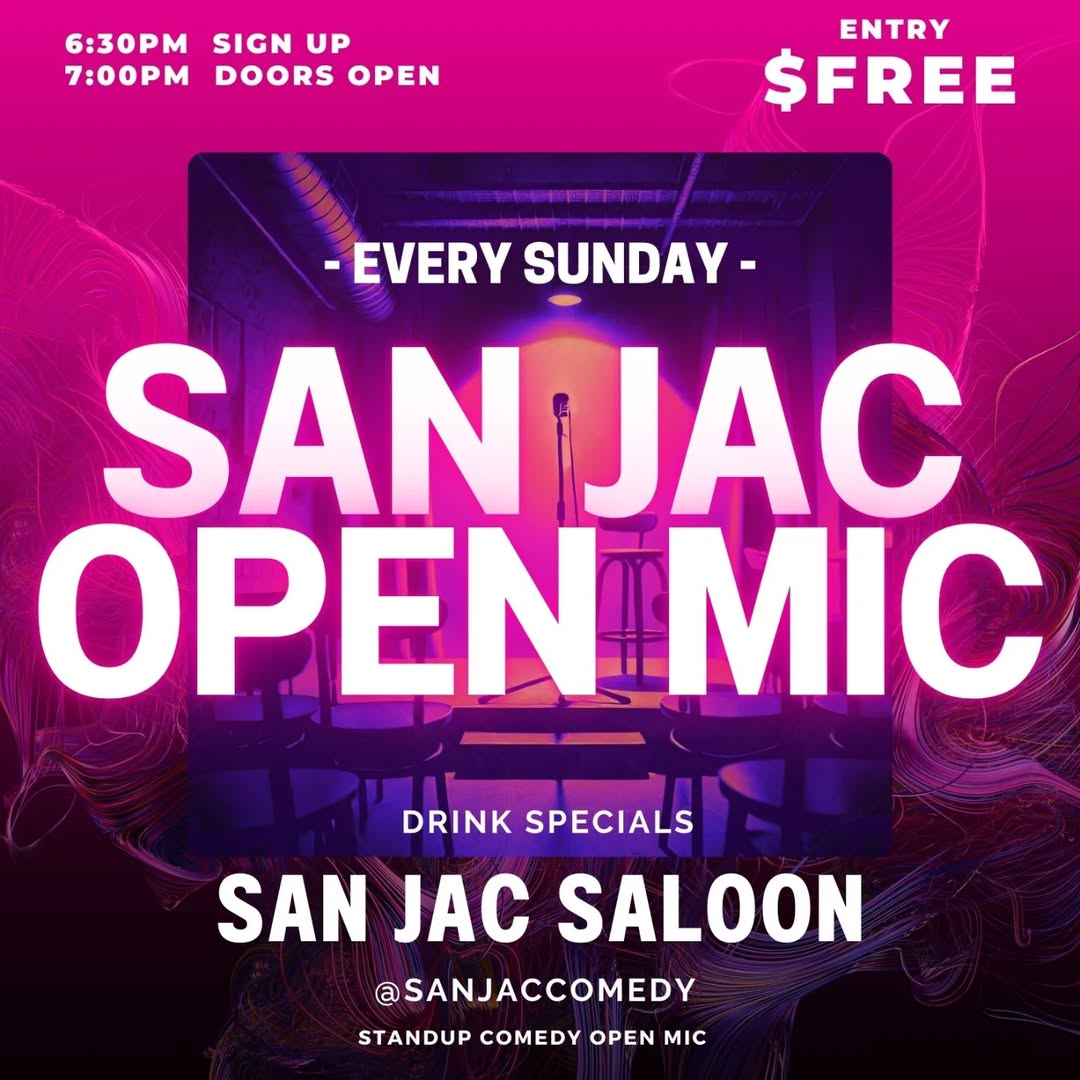 SAN JAC OPEN MIC